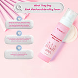 Pink Niacinamide Milky Toner.