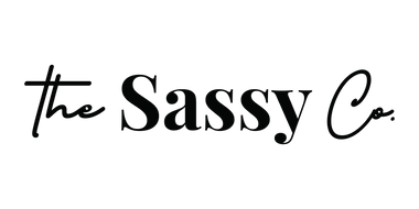 Logo of 'the Sassy Co.' with a white background