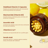 Vitamin c capsule cream